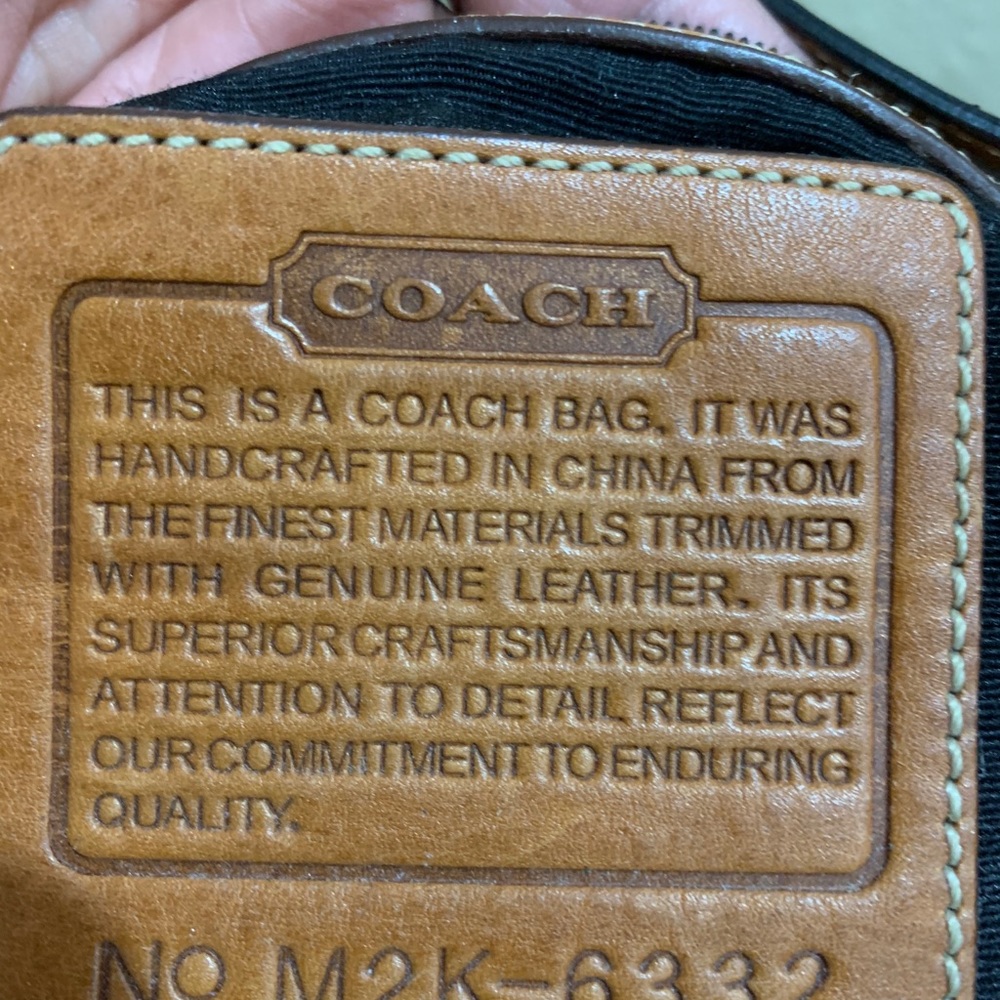 Authentic Coach Mini Bag - image 3